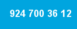 924 700 36 12